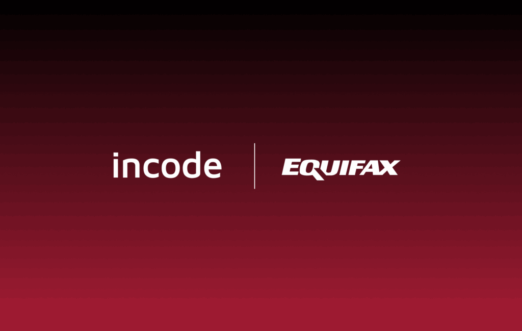 Logos of Incode and Equifax